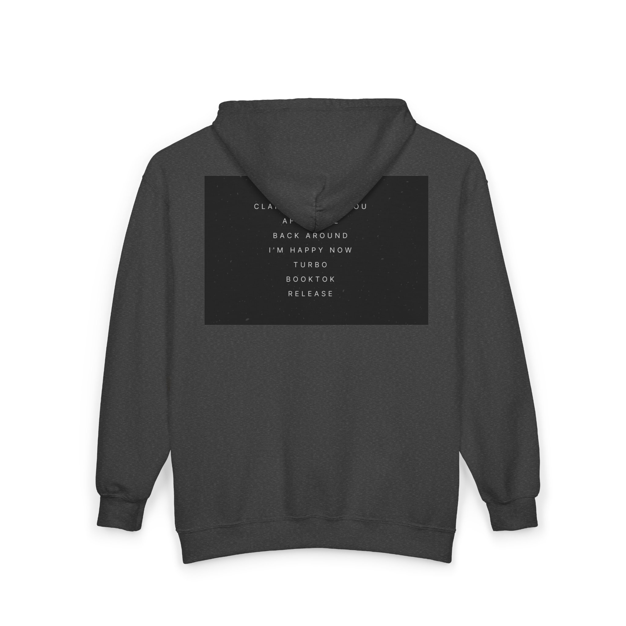 Darkness & Soul Photo Collage Zip Hoodie — Moody Indie Goth Graphic Sweatshirt - Imagen 12