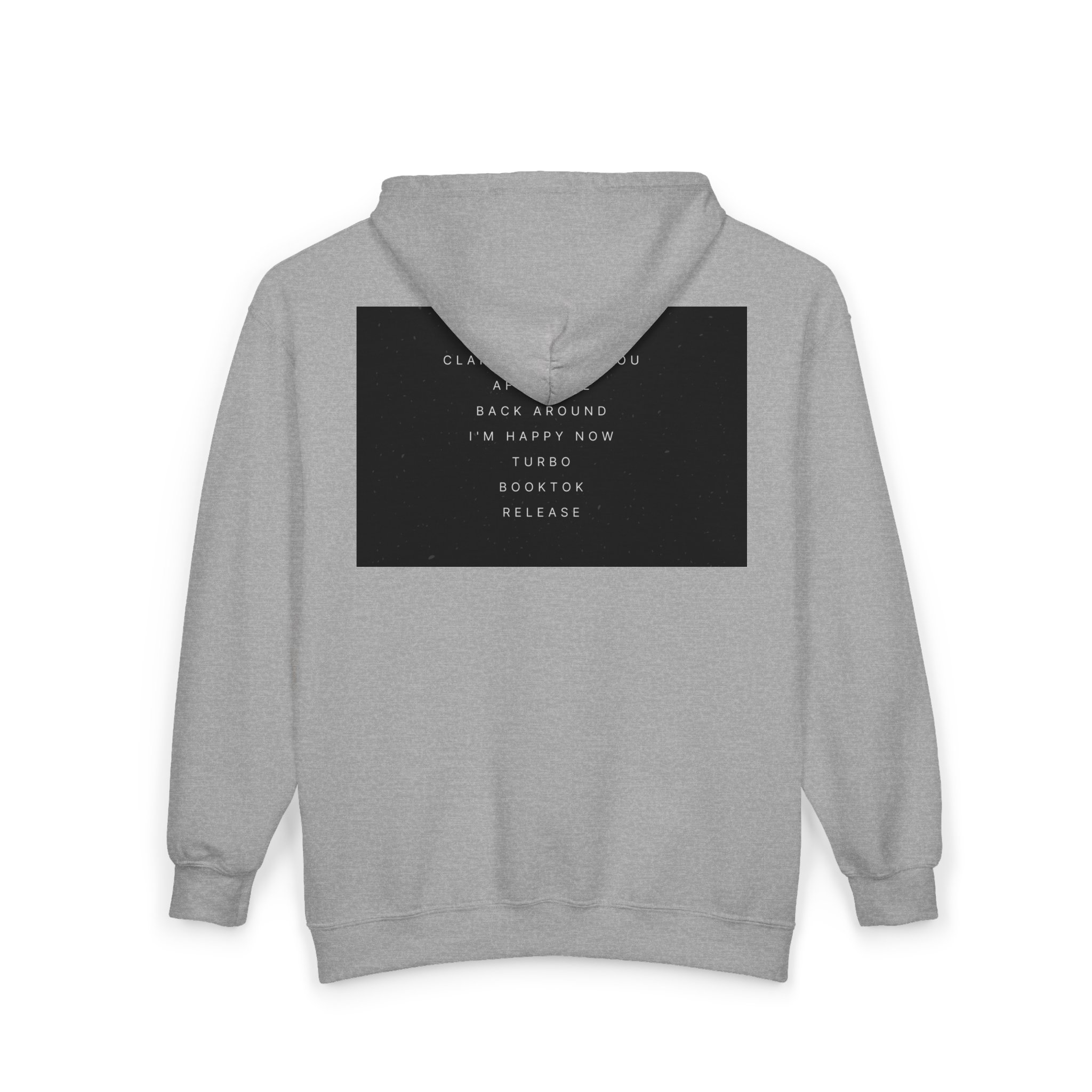 Darkness & Soul Photo Collage Zip Hoodie — Moody Indie Goth Graphic Sweatshirt - Imagen 8
